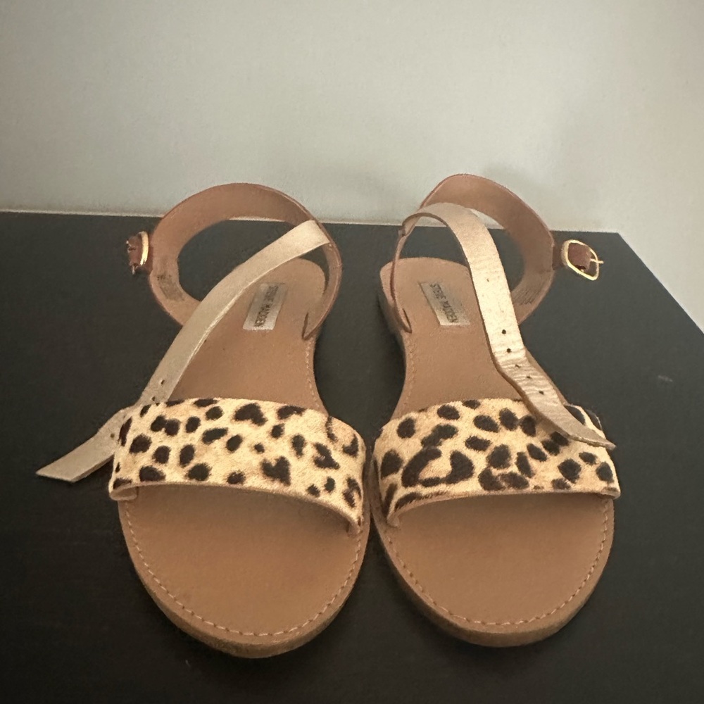 Steve Madden Leopard Print Sandals